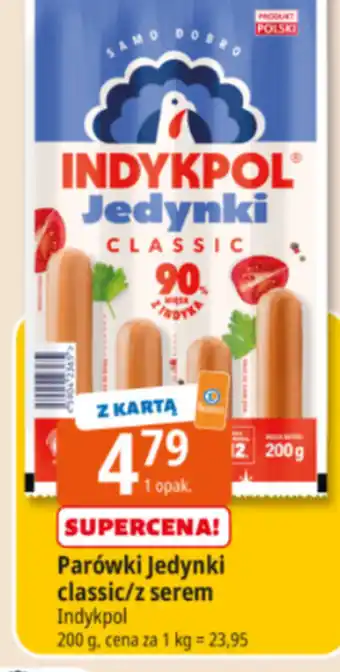 E.Leclerc Parówki Indykpol oferta