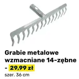 Bricomarche Grabie metalowe wzmacniane 14-zębne oferta