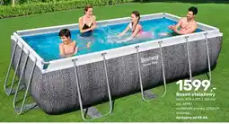 Bricomarche Basen stelażowy drabinka oferta