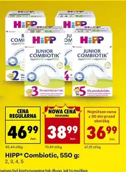 Biedronka Mleko modyfikowane Combiotic, 550 g: 2, 3, 4, 5 oferta