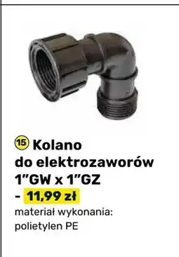 Bricomarche Kolano do elektrozaworów 1GW x 1GZ oferta