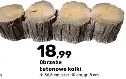 Bricomarche Obrzeże betonowe kołki oferta