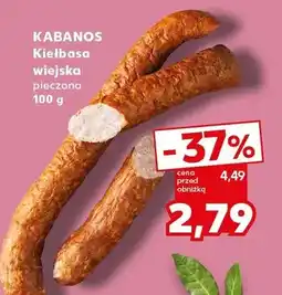Kaufland Kiełbasa wiejska pieczona oferta