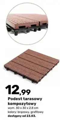 Bricomarche Podest tarasowy kompozytowy oferta