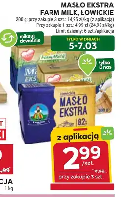 Stokrotka Market Masło Łowickie oferta