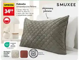 Biedronka Poduszka ortopedyczna Relaxa 60x40x16 cm oferta