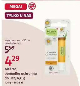 Rossmann Pomadka ochronna Alterra oferta
