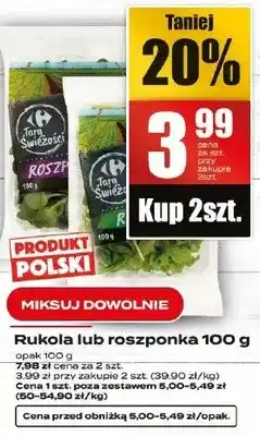 Supeco Rukola lub roszponka oferta