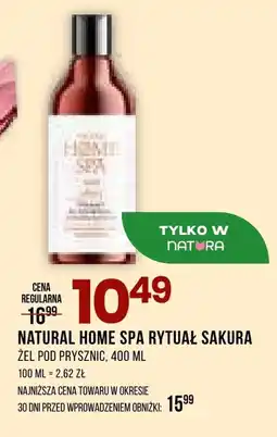 Drogerie Natura Żel pod prysznic Natural Home SPA oferta