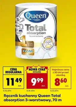 Biedronka Ręcznik kuchenny Total absorption 3-warstwowy, 70 m oferta