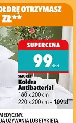 Biedronka Kołdra Antibacterial 160x200 cm, 220x200 cm - 109 zł oferta