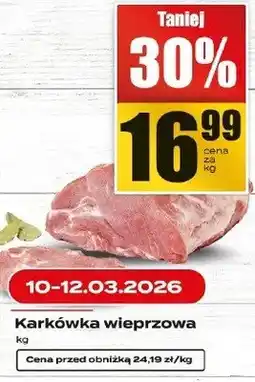 Supeco Karkówka wieprzowa oferta