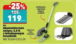 Biedronka Akumulatorowe nożyce 3.6V, z teleskopowym trzonkiem NACTA36H-E-B15-JN oferta