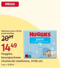 Rossmann Chusteczki nawilżane Huggies oferta