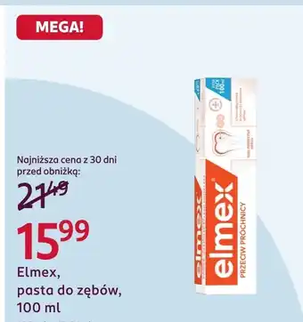 Rossmann Pasta do zębów Elmex oferta