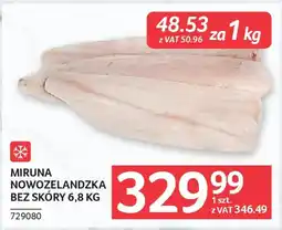 Selgros Miruna nowozelandzka bez skóry oferta