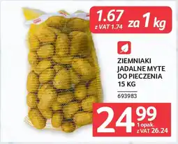 Selgros Ziemniaki jadalne myte do pieczenia oferta
