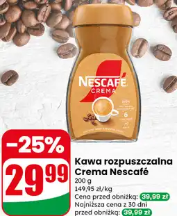 Dino Kawa rozpuszczalna Crema Nescafé oferta