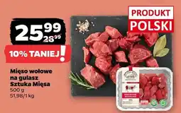 Netto Mięso wołowe na gulasz Sztuka Mięsa oferta