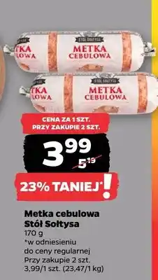 Netto Metka cebulowa Stół Sołtysa oferta