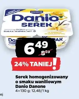 Netto Serek homogenizowany o smaku waniliowym oferta