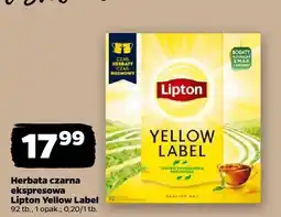 Netto Herbata czarna ekspresowa Yellow Label oferta