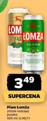 Netto Piwo Łomża puszka oferta
