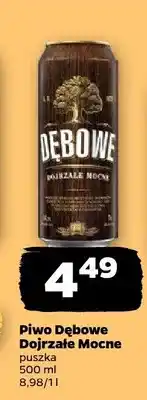 Netto Piwo Dębowe Dojrzałe Mocne puszka oferta