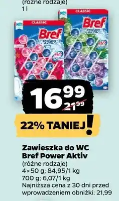 Netto Zawieszka do WC Bref Power Aktiv oferta