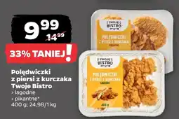 Netto Polędwiczki z piersi z kurczaka Twoje Bistro łagodne oferta