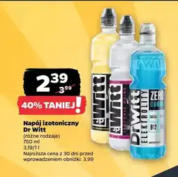 Netto Napój izotoniczny różne rodzaje oferta
