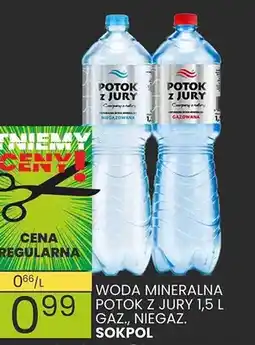 Wafelek Woda mineralna niegazowana Potok z Jury oferta