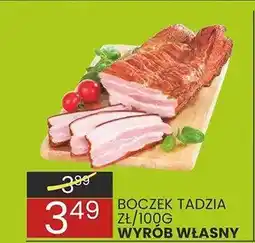 Wafelek Boczek tadzia oferta