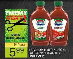 Wafelek Ketchup tortex 470g łagodny, pikantny oferta
