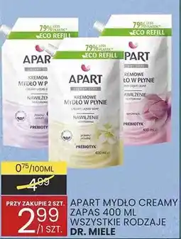 Wafelek Mydło creamy zapas 400ml wszystkie rodzaje Dr. Miele oferta