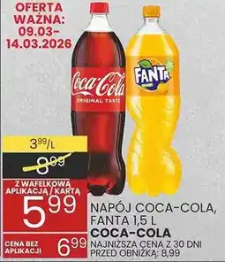 Wafelek Napój Coca-Cola, Fanta oferta