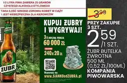 Wafelek Piwo Żubr Butelka Zwrotna oferta
