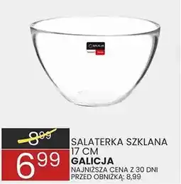 Wafelek Salaterka szklana 17cm oferta