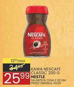 Wafelek Kawa nescafe classic oferta