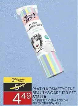 Wafelek Płatki kosmetyczne Beauty&Care oferta