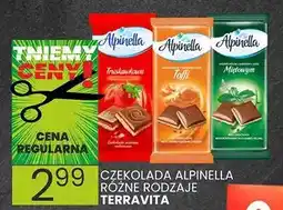 Wafelek Czekolada alpinella różne rodzaje oferta