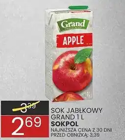 Wafelek Sok jabłkowy Grand oferta