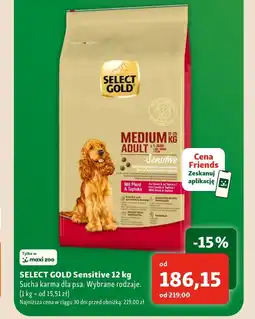 Maxi Zoo Karma dla psa Select Gold oferta