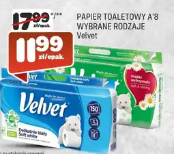 Społem Papier toaletowy Velvet oferta