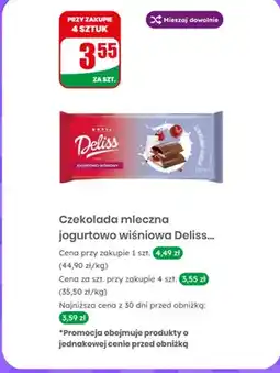 Dino Czekolada mleczna jogurtowo wiśniowa oferta