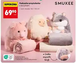 Biedronka Poduszka-przytulanka z kocykiem 100x150 cm oferta