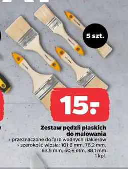 Netto Zestaw pędzli do malowania oferta