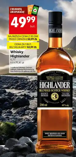 Delikatesy Centrum Whisky oferta