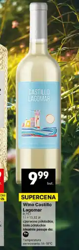 Delikatesy Centrum Wino półsłodkie Castillo oferta