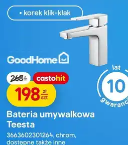 Castorama Bateria umywalkowa Teesta oferta